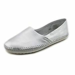 BCBG Generation Silver Driving Shoe Slip On 10